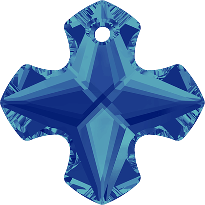 Кулоны 6867 28 mm Crystal Bermuda Blue