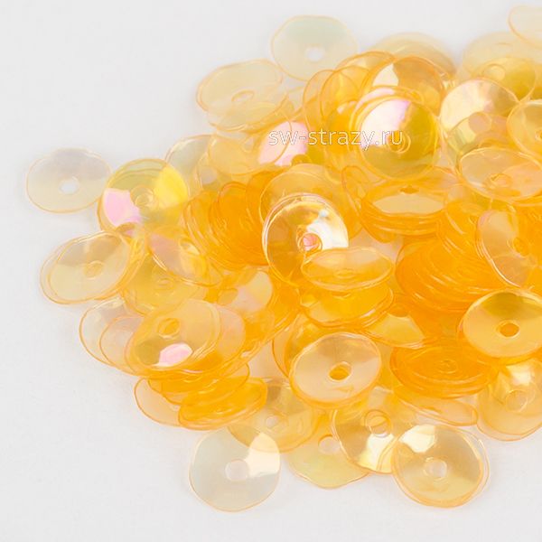 Пайетки 3 mm чаша (0113) Beige IR 3 гр