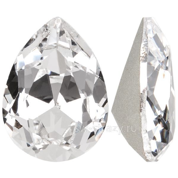 P Baroque Pear 4320 18x13 crystal F