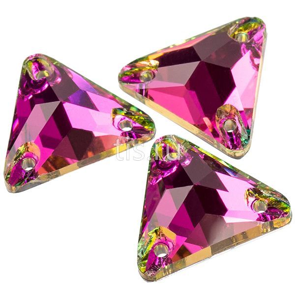 3770 12*12 mm Crystal Vitrail Rose