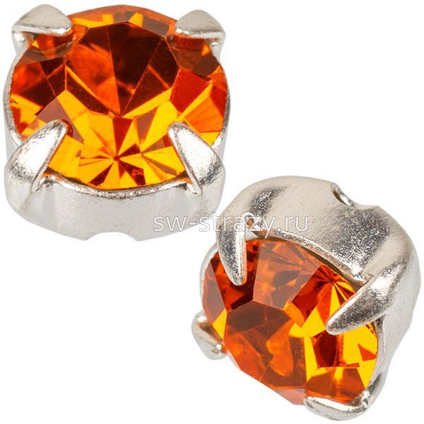 Шатоны в оправе ss 29 Sun/Silver