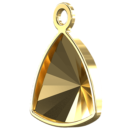 4799/J 9.2x9,4 mm Gold Plating