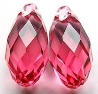 Кулоны 6010 13x6,5 mm Indian Pink