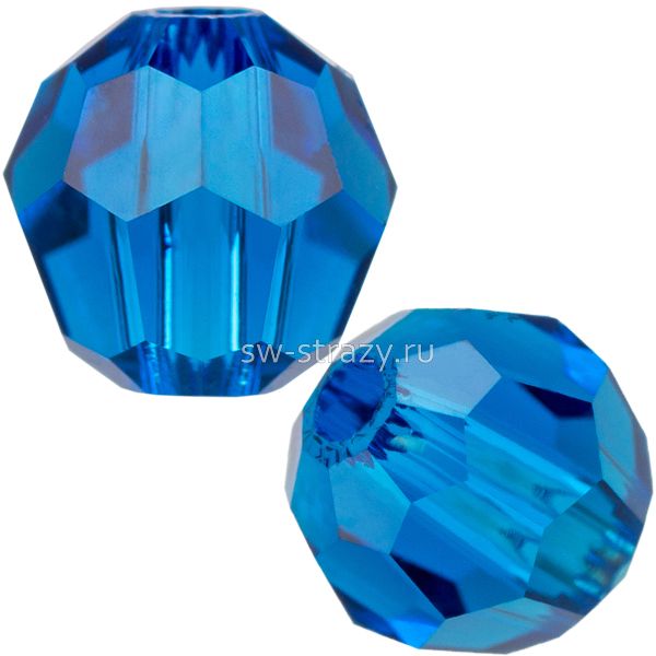 Бусины 5000 10 mm Capri Blue