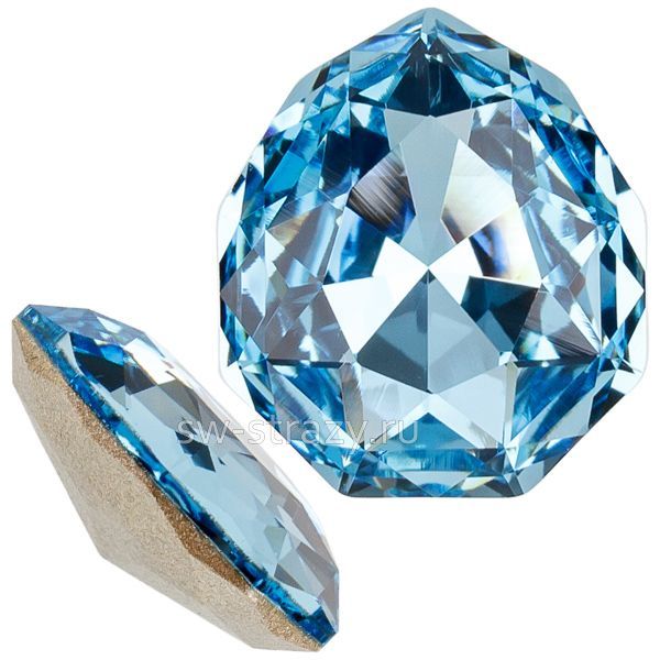 Кристаллы 4329 10x8,7 mm Aquamarine