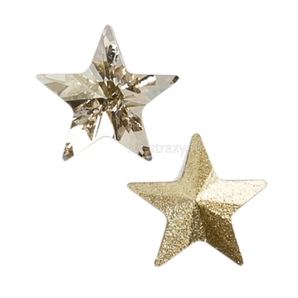 Кристаллы 4745 5 mm Crystal Silver Shade