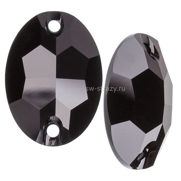 3210 MM 10.0x7.0 Jet Hematite