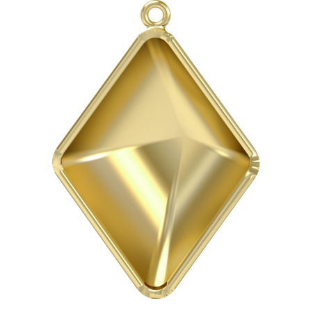 4929/C 14x10,5 mm Gold Plating