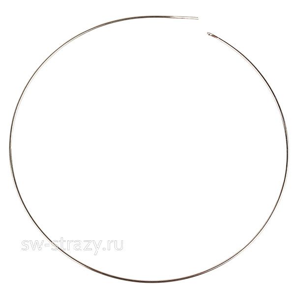 Проволока с эффектом памяти для браслета 57 мм серебро (1 виток)