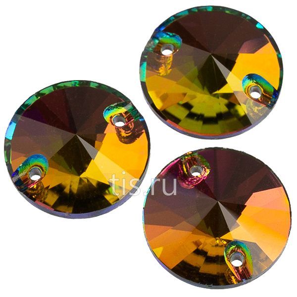 3130 14 mm Crystal Vitrail Medium