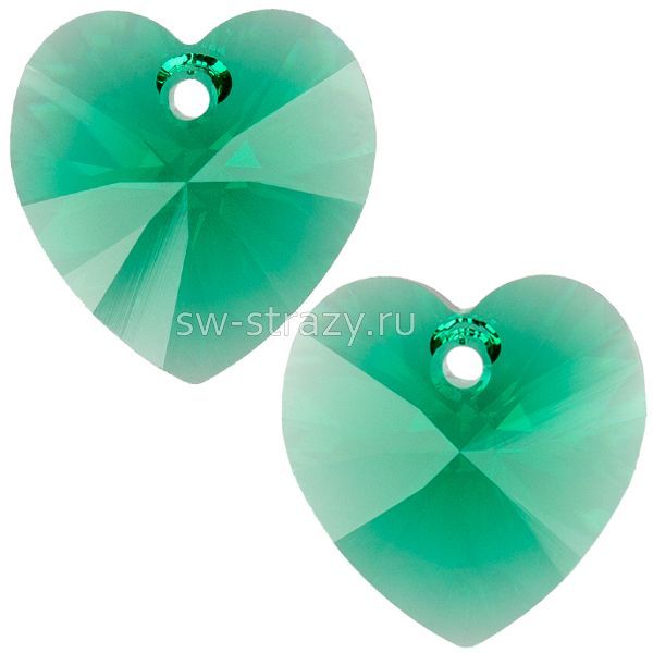 Кулоны 6228 14,4*14 mm Majestic Green