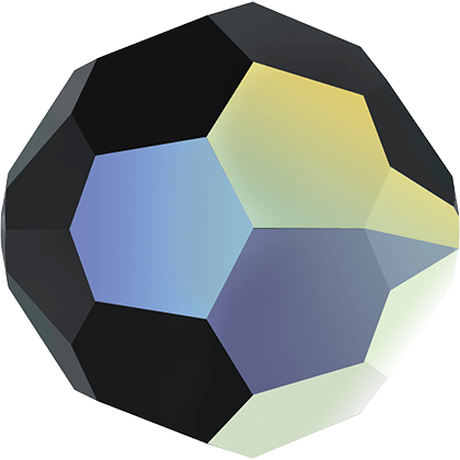 Бусины 5000 6 mm Jet AB