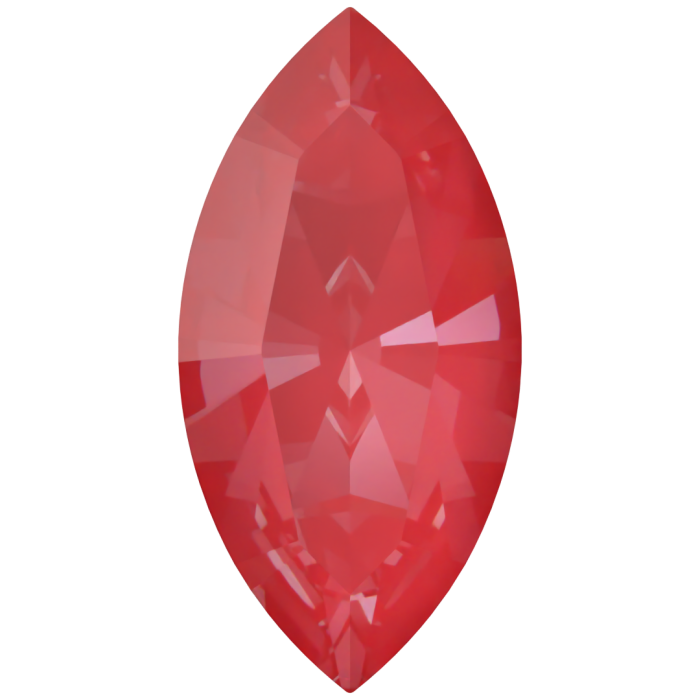Кристаллы 4228 10x5 mm Crystal Poppy Red Ignite