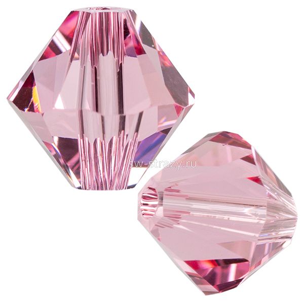 Бусины 5328 5 mm Light Rose