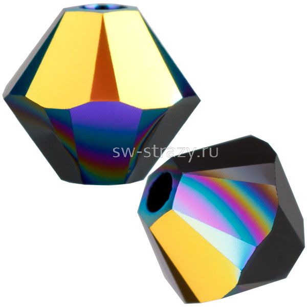 Бусины 5328 5 mm Jet AB