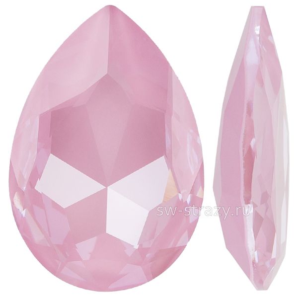 Кристаллы 4327 30x20 mm Crystal Soft Rose Ignite