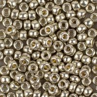 Seedbead Miyuki 8/0 4221 Duracoat Galvanized Light Smoky Pewter