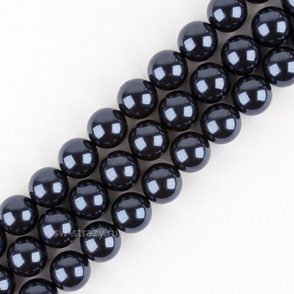 Жемчужины 5810 8 mm Crystal Night Blue Pearl