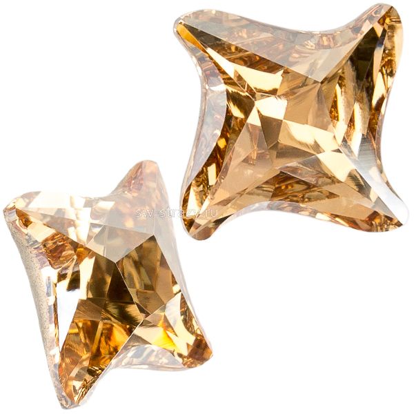 Кристаллы 4485 6 mm Crystal Golden Shadow
