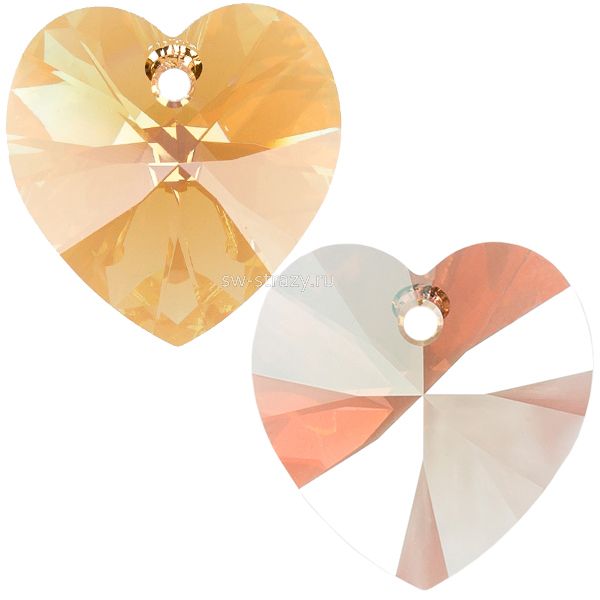 Кулоны 6228 18x17,5 mm Light Colorado Topaz Shimmer