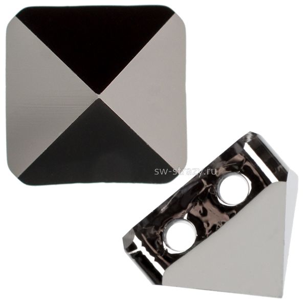 Бусины 5061 7,5 mm Crystal Light Chrome