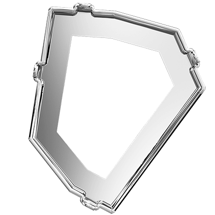 4923/S 38х33 mm 1PH20H Rhodium Plating