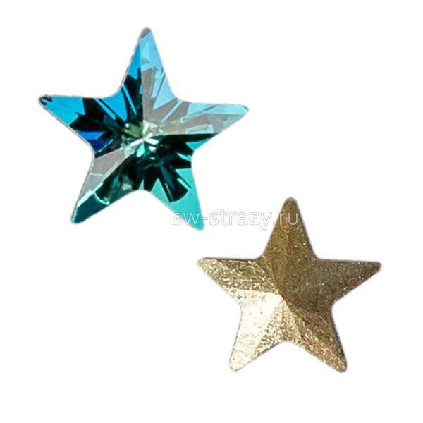 Кристаллы 4745 10 mm Crystal Bermuda Blue