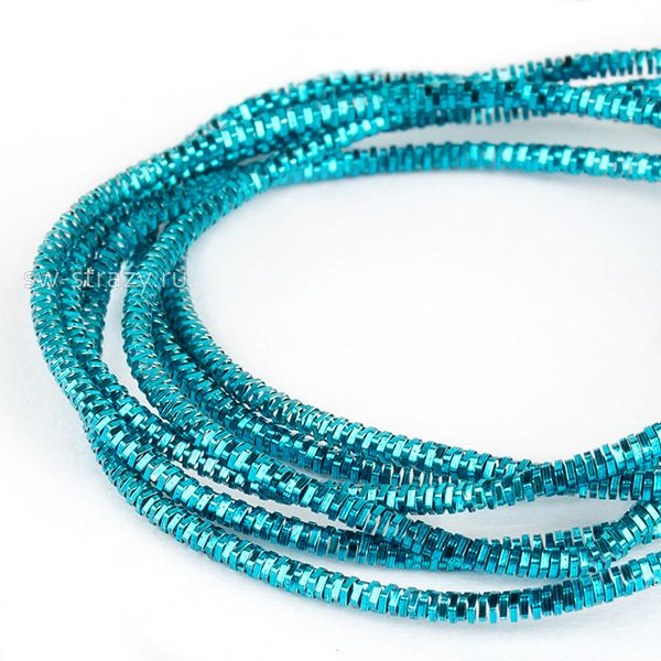 Канитель трунцал Аквамарин 1 мм (5гр)