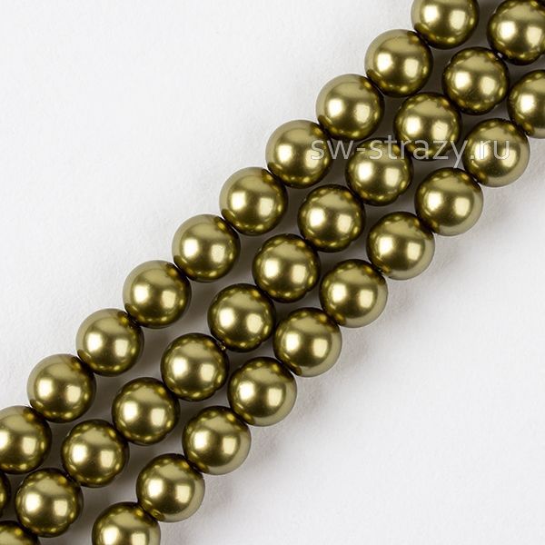 Round Pearl 1H 8 mm Light Green