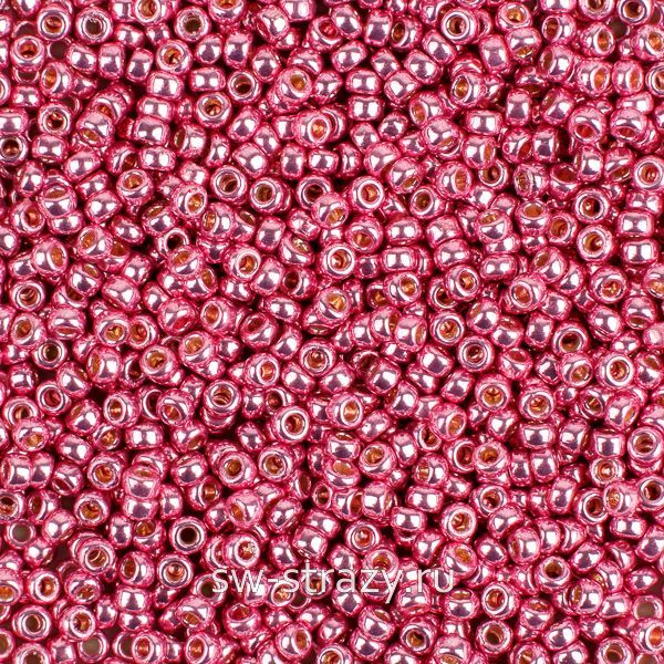 Seedbead Miyuki 15/0 4210 Duracoat Galvanized Hot Pink