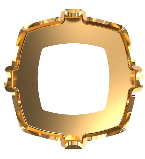 4460/S 14 mm Light Gold Plating