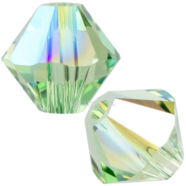 Бусины 5328 5 mm Peridot Shimmer