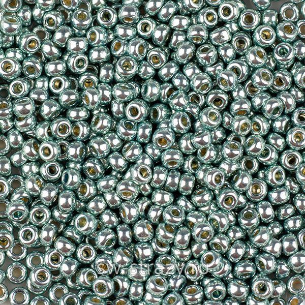 Seedbead Miyuki 11/0 4216 Duracoat Galvanized Dark Seafoam