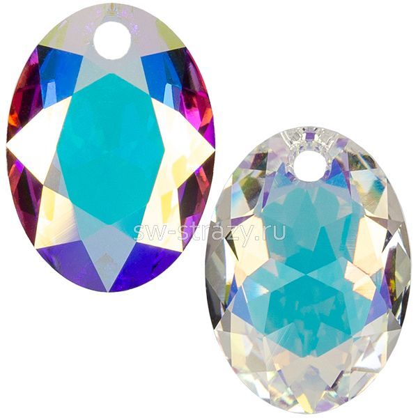 Кулоны 6438 9 mm Crystal AB