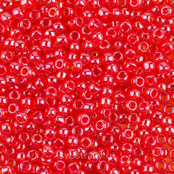 Бисер круглый 11/0 #0109 Прозрачный глянцевый тропический закат