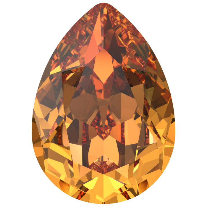 Кристаллы 4327 30x20 mm Dark Orange