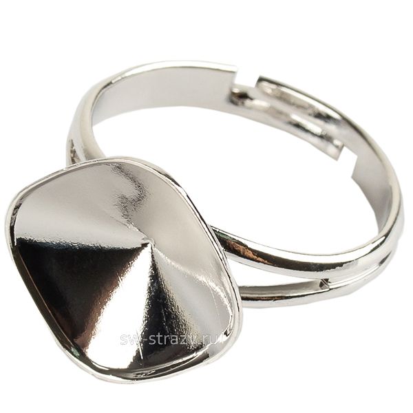 Основа под кольцо 4470 12 мм родий SWK0030