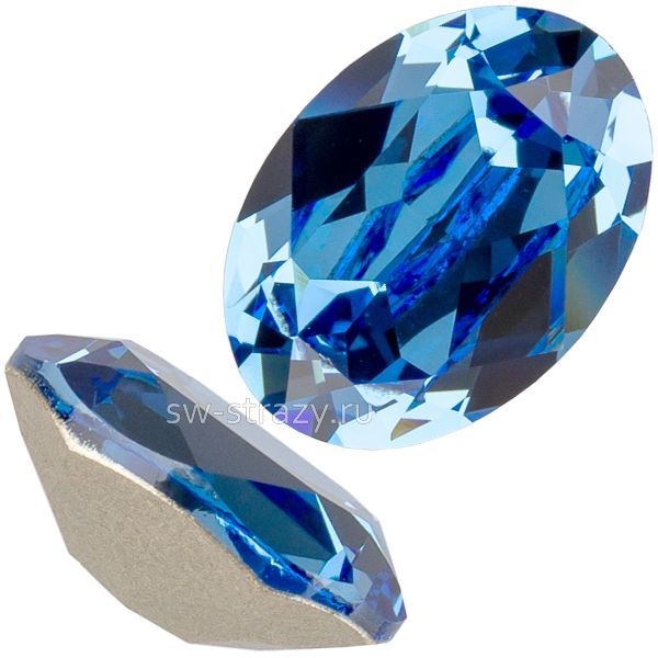 Кристаллы 4120 14x10 mm ReCreated Ice Blue