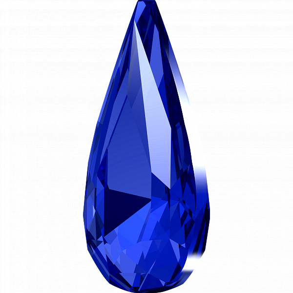 Кристаллы 4322 10x5 mm Majestic Blue