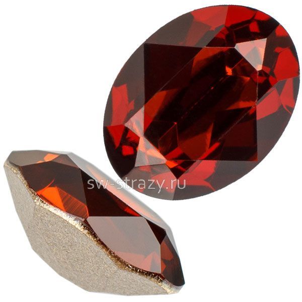 Кристаллы 4120 8x6 mm Smoked Amber