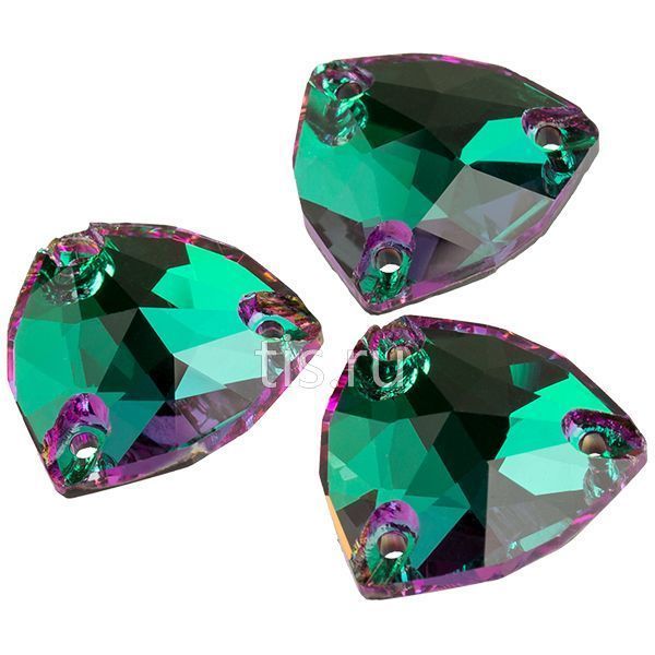 3778 22*22 mm Crystal Heliotrope