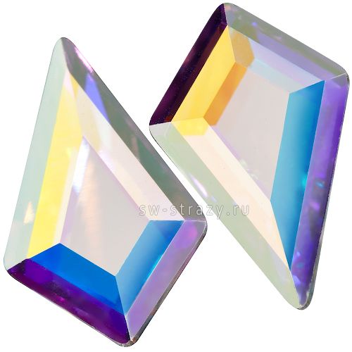 Стразы горячей фиксации 2771 12,9x8.3 mm Crystal AB HF