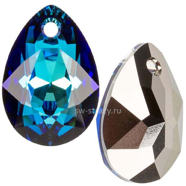 Кулоны 6433 16 mm Crystal Bermuda Blue P