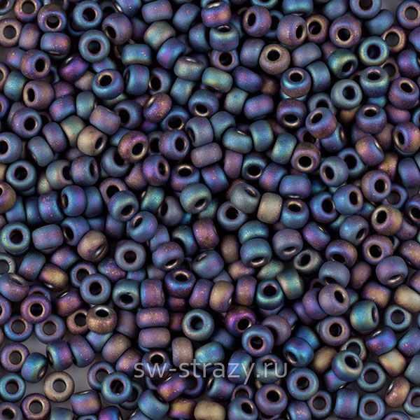 Seedbead Miyuki 11/0 401FR Matte Opaque Iris