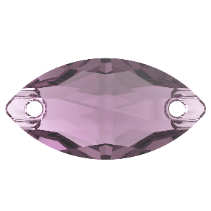 Navette 2H 12x6 mm Light Amethyst
