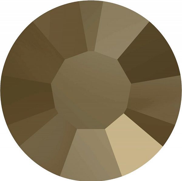 A A293 SS 12 CRYSTAL METLGTGOLD M HF