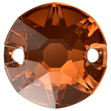 Пришивные стразы 3288 MM 8 Smoked Amber