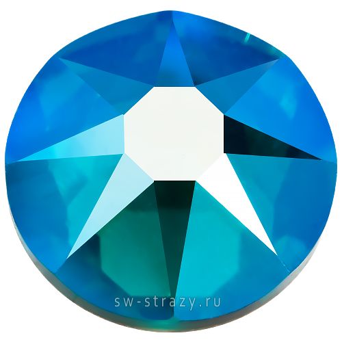 Стразы горячей фиксации 2078 ss 34 Blue Zircon Shimmer HF