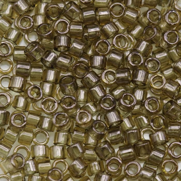 Delica Beads 11/0 DB0123 Transparent Smoky Olive Luster