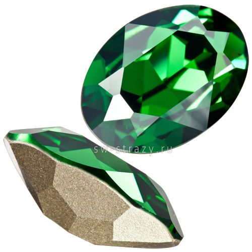 Кристаллы 4120 8x6 mm Dark Moss Green